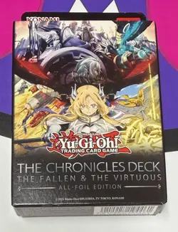 YuGiOh! The Chronicles Deck: The Fallen & The Virtuous All-Foil 1ST Edition NEW - Image 3