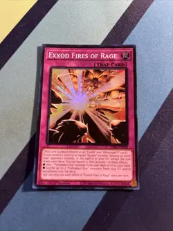 Exxod Fires of Rage - INFO-EN068 - Super Rare - 1st Edition Near Mint Yugioh! Ca - Image 2