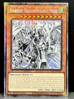 BPRO-EN101 Stardust Dragon /Assault Mode Starlight Rare 1st Edition YuGiOh - Image 1