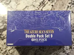 Sealed ONE PIECE TCG OP-14 Azure Sea’s Seven-Double Pack Set Vol.9 Display Of 8 - Image 2