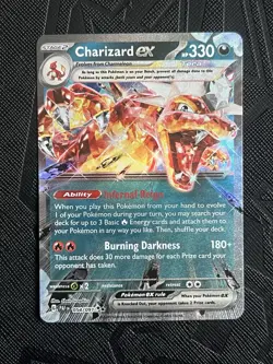 Pokemon TCG Charizard Ex 054/91, 125/197, 115/190 Three Card Lot (Eng/JP) - NM - Image 4