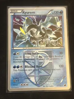 2014 Pokemon World Championships Decks Kyurem 31/116 TCG Card Plasma Freeze NM - Image 1
