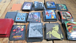 Lot 400+ Card Back Deck Protector Sleeves for Magic: The Gathering Magic READ - Image 2