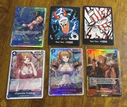 One Piece PRB-02 Super Rare Set Lot Of 6 Cards SR English - Image 1