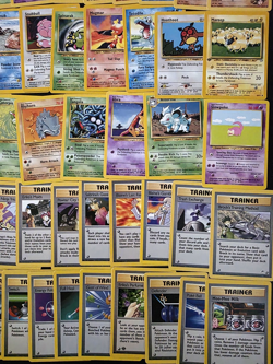 Pokemon 140 Card Lot No Duplicates Fossil Jungle Base Set 2 Neo Legendary Gym - Image 3