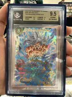 Dragon Ball Super Card Game Son Goku, Awakened Power Tournament of Power TB1-097 - Image 1