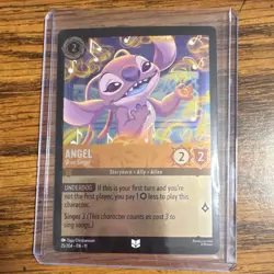 Disney Angel - Siren Singer Character Card 25/204 Foil - Image 1