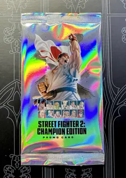 Street Fighter 2: Champion Edition Promo Card Pack PSA Magazine Exclusive Sealed - Image 1