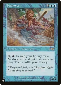 1 x Seahunter - Mystery Booster / The List - Light Play - MTG - Image 1