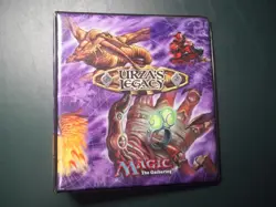 MTG Urza's Legacy 1999 Ultra Pro Binder 3 Ring Magic The Gathering - Image 1