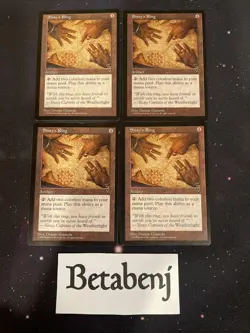 4x MTG Sisay's Ring Visions (Playset) - Free ship over $25 - Image 1