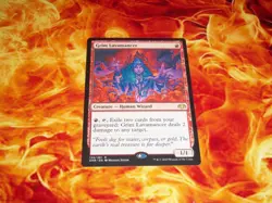 Dominaria Remastered Rare Grim Lavamancer - Image 1