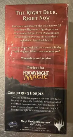 Magic the Gathering Khans of Tarkir Event Deck Conquering Hordes New Sealed - Image 2