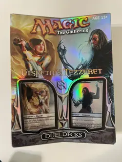Magic the Gathering MTG - Elspeth vs Tezzeret Factory Sealed Duel Deck - Image 1