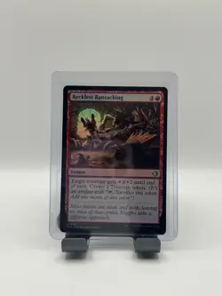MTG, Reckless Ransacking FOIL $3 ORDER MIN 152 Lorwyn Eclipsed Foil - Image 1