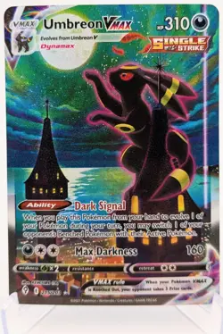 Pokemon Evolving Skies - Umbreon VMAX (Alt Art) Holo - 215/203 - NM - Image 1