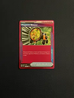 Pokemon TCG Surging Sparks Megaton Blower 182/191 NM - Image 1