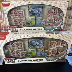 2 x NEW Pokemon 151 Blooming Waters Premium Collection - SHIPS FAST! 💨 - Image 1