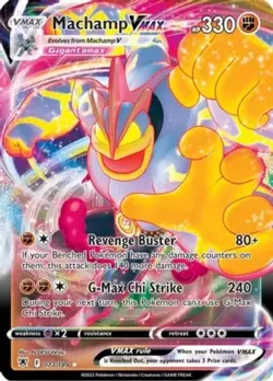 NM-Mint Machamp VMAX - 073/189 - Ultra Rare Pokemon Astral Radiance - Image 1