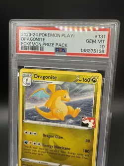 Pokemon Dragonite 131/195 Silver Tempest Play! Prize Pack Series 3 PSA 10 - Image 3