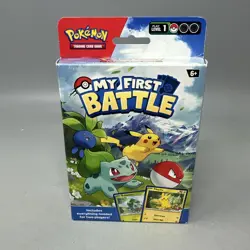 Pokemon My First Battle Two Mini Starter Decks Pikachu & Bulbasaur Sealed Pack 820650852534 - Image 1