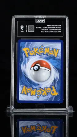 2025 Pokemon Destined Special Illustration Rare Rivals Ethan's Ho-oh ex TAG 9 - Image 2