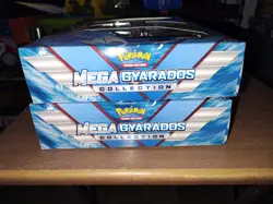 2 Mega Gyarados Figure Collection Boxes Factory Sealed, Great Condition, XY Era - Image 3