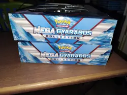 2 Mega Gyarados Figure Collection Boxes Factory Sealed, Great Condition, XY Era - Image 5