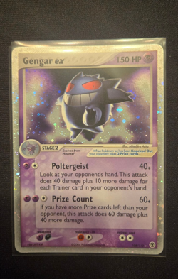 Pokemon Gengar ex EX Fire Red & Leaf Green Holo Rare #108 LP Swirl - Image 1