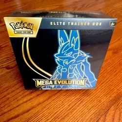 Pokemon Mega Evolution Elite Trainer Box Set Gardevoir & Lucario 2 Boxes - Image 4