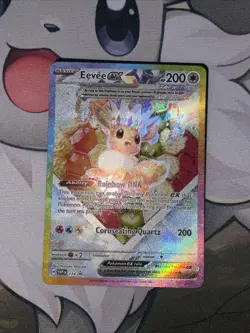 Pokemon SV: Scarlet & Violet Prismatic Evolutions SPC Eevee ex #174 Promo (1234) - Image 3