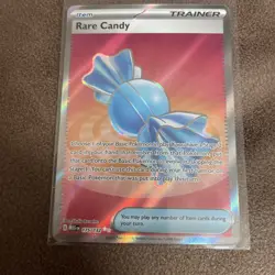Rare Candy Full Art Trainer 175/132 Me01: Mega Evolution Holo POKEMON NEAR MINT - Image 1