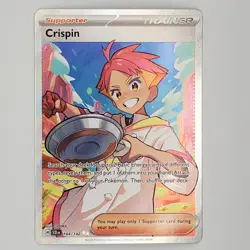 Crispin - 164/142 - Ultra Rare - Stellar Crown - Pokemon TCG NM - Image 1