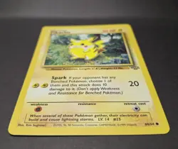 Pokemon TCG Pikachu 60/64 Jungle Regular NM-LP - Image 2