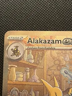 Pokemon Alakazam EX 201/165 SIR Scarlet & Violet 151 ENGLISH NM - Image 2