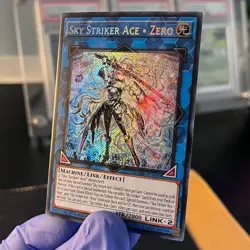 Sky Striker Ace = ZERO DUAD-EN049 Secret Rare 1st Edition Yu-Gi-Oh! (NM+) - Image 1