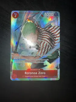 Roronoa Zoro Alt Art OP14-015 One Piece TCG English - Image 1