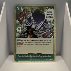Demon Aura Nine Sword Style Asura Blades Drawn Dead OP12-037 Legacy of Master - Image 1