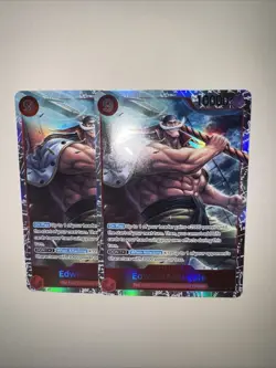 One Piece - Paramount War - OP02-004 Edward Newgate SR English x2 - Image 5