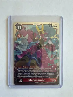 BT24-017 Medusamon Time Stranger Digimon Card Game - Image 1