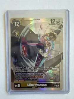 Digimon Card Game Minervamon BT24-041 Super Rare NM - Image 1