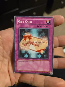 Yugioh Gift Card TAEV-EN078 Unl Ed Common Damaged - Image 1