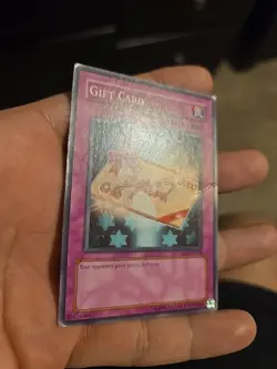 Yugioh Gift Card TAEV-EN078 Unl Ed Common Damaged - Image 2
