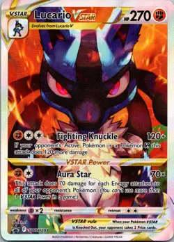 Lucario VSTAR - Promo SWSH: Sword & Shield Promo Cards SWSH291 NM - Image 1