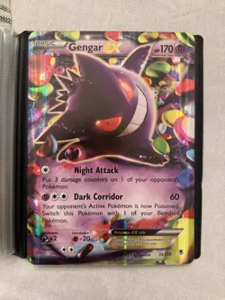 Pokemon Gengar EX TCG Jumbo Card 34/119 Near Mint - Image 1