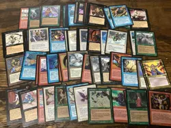 MTG All Alliances Old School Vintage Magic the Gathering Card Lot Over 150 Cards - Image 1