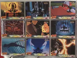 TOPPS 1999 POKEMON THE MOVIE ANIMATION EDITION COMPLETE 72 CARD SET NM BLUE LOGO - Image 1
