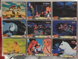 TOPPS 1999 POKEMON THE MOVIE ANIMATION EDITION COMPLETE 72 CARD SET NM BLUE LOGO - Image 2