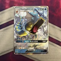 Pokemon Card TCG - Gyarados GX SM212 Hidden Fates Sun & Moon Promo- Near Mint - Image 1