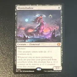 MTG Moonshadow Mythic Black ECL 0110 card NM - Image 1